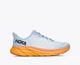 Женские кроссовки HOKA ONE ONE CLIFTON 8 1119394 SSIF 40,5 (EU 40 2/3, USA 8,5B, 25,5 см) голубые с оранжевым - изображение 7