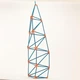Контурный бамбуковый конструктор «Flexistix Башни (132 детали)». Производитель - Hape (E5566) - изображение 6