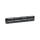 Патч-панель 19" Intellinet 513579 48xRJ45 UTP Cat.5e 2unit чорна - зображення 2