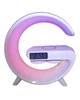Настільна лампа-нічник Led Wireless Charging Speaker Google G11 (8527) 15W бездротова з колонкою, радіо, будильником та бездротовою зарядкою White - зображення 1