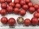 Драже (посыпка кондитерская) Бисквитные шарики в молочном шоколаде красные d 10 мм 50 грамм - изображение 2