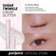 Блискучі тіні PERIPERA Sugar Twinkle Liquid Glitter #01 GLITTER WAVE для повік, 1,9г - зображення 3