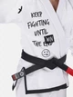 Кимоно Keep Fighting BJJ Gi White A1L Цвет Белый (501374-500-A1L) - изображение 4