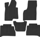 EVA килимки EVAtech в салон авто Hummer H2 2002-2010 SUV EU 5 шт Black (HR3330C5RBB) - зображення 1