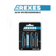 Акумулятор АА Arexes (2500mAh) 1.2v (NI-MH) пальчик - зображення 1