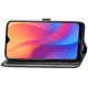 Кожаный чехол-книжка Epik Art Case с визитницей для Xiaomi Redmi 8a Черный - изображение 4