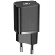 СЗУ Baseus Super Si Quick Charger 1C 20W + кабель Type-C to Lightning (TZCCSUP-B) Чорний - зображення 2