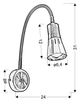 Бра Candellux ARENA Е14х40 (91-94776) - изображение 3