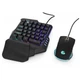 Комплект (клавиатура, мышь) Gembird GGS-IVAR-TWIN Black USB - изображение 1