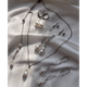 Срібний кулон Spark зі Swarovski Back NBACK584316W - зображення 4