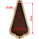 Шкатулка для рукоделия Wonderland Crafts FLZB(N)-026 (6,5*12см) Шкатулка для ножниц (8*15см) - изображение 4