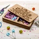 Шкатулка для рукоделия Wonderland Crafts FLZB(N)-003 Игольница (15*7*3см) - изображение 1