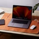 Кожаный коврик для рабочего стола INCARNE ProDesk (73x50 см) Коньяк - изображение 3