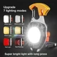 Акумуляторний LED ліхтарик W5147 з Type-C (7 режимів, прикурювач, карабін, ніж, магніт, свисток) - зображення 1