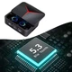 Безпроводові навушники M90 з мікрофоном та док станцією-кейсом з PowerBank Black - зображення 4