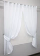 Кухонні шторки VR-Textil №112к з підв'язками білий 250х170 см (52-0659) - зображення 2