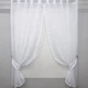 Кухонні шторки VR-Textil №112к з підв'язками білий 270х170 см (52-0663) - зображення 1