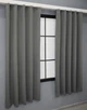 Комплект коротких штор VR-Textil Блекаут Fusion Dimout № 793ш Графітовий 130х170 см 2 шт (35-0002) - зображення 4