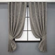 Комплект коротких штор VR-Textil Лен мрамор Pavliani № 1176ш Серо-коричневый 130х170 см 2 шт (35-0008) - изображение 1