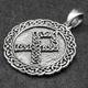 (sp-177) Кулон Руна Одал (Odal rune) у плетеному колі (срібло, 925 проба) - изображение 2