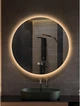 Дзеркало VITA з LED-підсвіткою 50х50 + сенсорне керування + підігрів - зображення 1