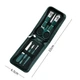 Маникюрный набор Nail Clippers Stainless Steel 6 предметов 394 Черный - изображение 4