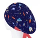 Медицинская шапочка женская HeadwearUniverse универсальная принт Ракеты в космосе - изображение 2