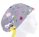 Медицинская шапочка женская HeadwearUniverse универсальная принт Мультяшный - изображение 1
