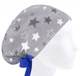 Медицинская шапочка женская HeadwearUniverse универсальная принт Звёздочки - изображение 1