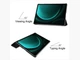 Чехол Smart Case на Samsung Galaxy Tab S9 FE Plus красный - изображение 6