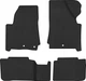 EVA коврики EVAtech в салон авто Cadillac SRX 2010+ 2 поколения SUV USA 4 шт Black (CC41761PBL4AV3RBB) - изображение 1