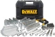 Набор инструментов головок, бит, шестигранных и накидных ключей DeWalt 1/4 3/8 1/2 на 205 предметов DWMT81534-1 - изображение 1