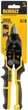 Ножницы по металлу DeWALT BULLNOSE ERGO Aviation прямые с короткими губками L=235 мм, вес 418 г DWHT14694-0 - изображение 3