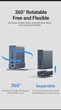 Док-станция 15в1 3xHDTV, розширення на 3 екрани, MST 4K60Hz для Macbook/MSI/Asus/Samsung/Dell/Lenovo/HP/Acer - изображение 9