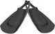 Ласты Arena Fins Adult (006985-100) Уни 36/37 Черные (3468337102755) - изображение 1