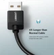 Кабель зарядный Ugreen MFi сертифицированный lightning с алюминиевым корпусом 0.25М Black (US199) - изображение 15