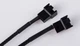 Перехідник живлення в оплетці MOLEX (молекс) 4 pin -> 2 шт 3/4 pin для кулера 12в 27см fan кулер кабель живлення cooler 2x (528894786-2) Чорний - зображення 5
