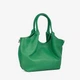 Сумка женская кожаная тоут средняя Regina Notte Tote 3523 Зеленый - изображение 3