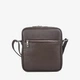 Сумка мужская кожаная кросс-боди средняя InBag Сrossbody m01508_f Коричневый - изображение 3