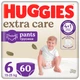 Трусики-подгузники Huggies Extra Care Pants Box 6 (15-25 кг) 60 шт (5029053582429) - изображение 1