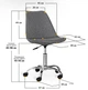 Кресло Hommex Albina Grey (H-233 Grey) - изображение 3