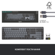Клавиатура Logitech MX Mechanical Graphite Tactile (920-010757) - изображение 2