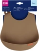Слюнявчик силиконовый LOVI Granola 29х24 см Коричневый (51/031_bro) - изображение 2