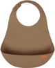 Слюнявчик силиконовый LOVI Granola 29х24 см Коричневый (51/031_bro) - изображение 3