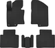 EVA коврики EVAtech в салон авто Kia K5 (TF) (3 clips) 2010-2015 3 поколения Sedan Korea 5 шт Black (KI12085CV5KH3RBB) - изображение 1