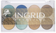 Paleta cieni do powiek InGRID Bali Eyeshadow Palette Blue Lagoon 9.5 g (5902026661560) - obraz 1