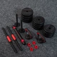 Zestaw ciężarów HMS PRO SET 6 w 1 SGN140 40 kg (5907695553024) - obraz 10