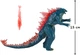 Фігурка Godzilla vs. Kong Годзілла після еволюції з променем 15 см (35202) - изображение 3