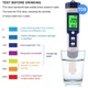 Комбінований pH/TDS/ЕС/Salinity/Temp метр EZ-9909 5в1 (вологозахищений, змінним електродом, АТС) - зображення 5