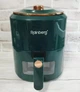 Аерогриль Rainberg RB 2242 3800W аерофрітюрниця безмасляна для приготування без олії, 6 л з регулюванням температури зелена - зображення 4